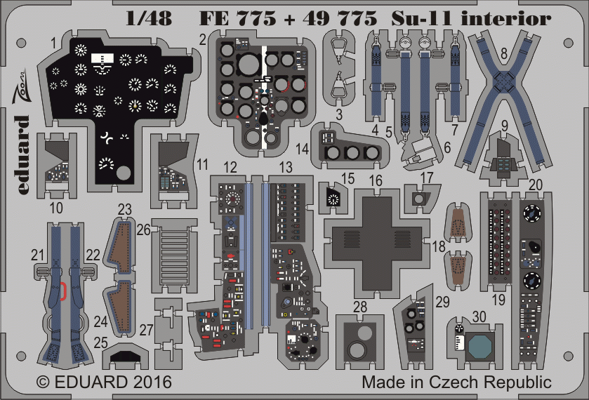 Eduard 49775 Su-11 HOBBY BOSS 1/48 – Bild 2