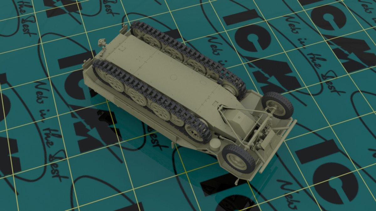 ICM 35103 Sd.Kfz.251/1 Ausf.A avec l&amp;#39;infanterie allemande (1/35) – image 4