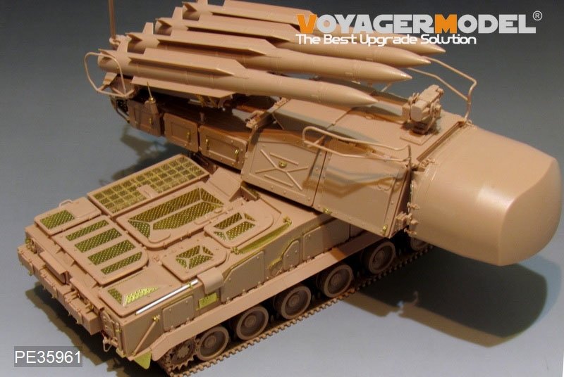 Kit de modernisation Voyager Model PE35961 pour système de missiles de défense aérienne russe moderne 9K37M1 BUK, compatible avec le modèle MENG SS-014 au 1/35 – image 4