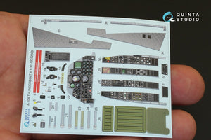 Quinta Studio QD32008 A-10A 3D-Printed &amp;amp; coloured Interior on decal paper (for Trumpeter kit) 1/32 – immagine 4