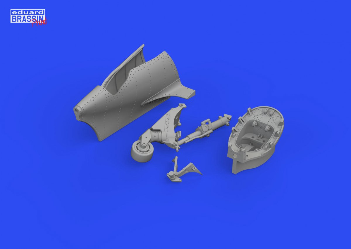 Eduard 648787 A6M3 tailwheel PRINT EDUARD 1/48 – image 3