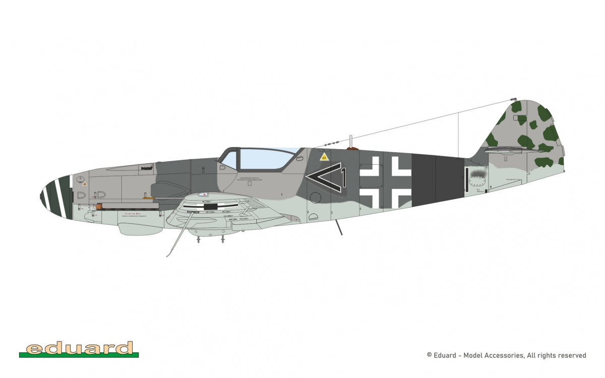 Eduard 82166 Bf 109K-4 - The ProfiPACK Edition 1/48 – zdjęcie 6