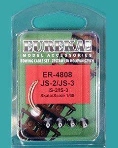 Câble de remorquage Eureka XXL ER-4808 pour chars soviétiques IS-2 et IS-3, échelle 1/48  – image 2
