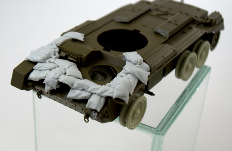 Panzer Art RE35-625 Sandbags armor for A15 “Crusader” 1/35 – zdjęcie 2