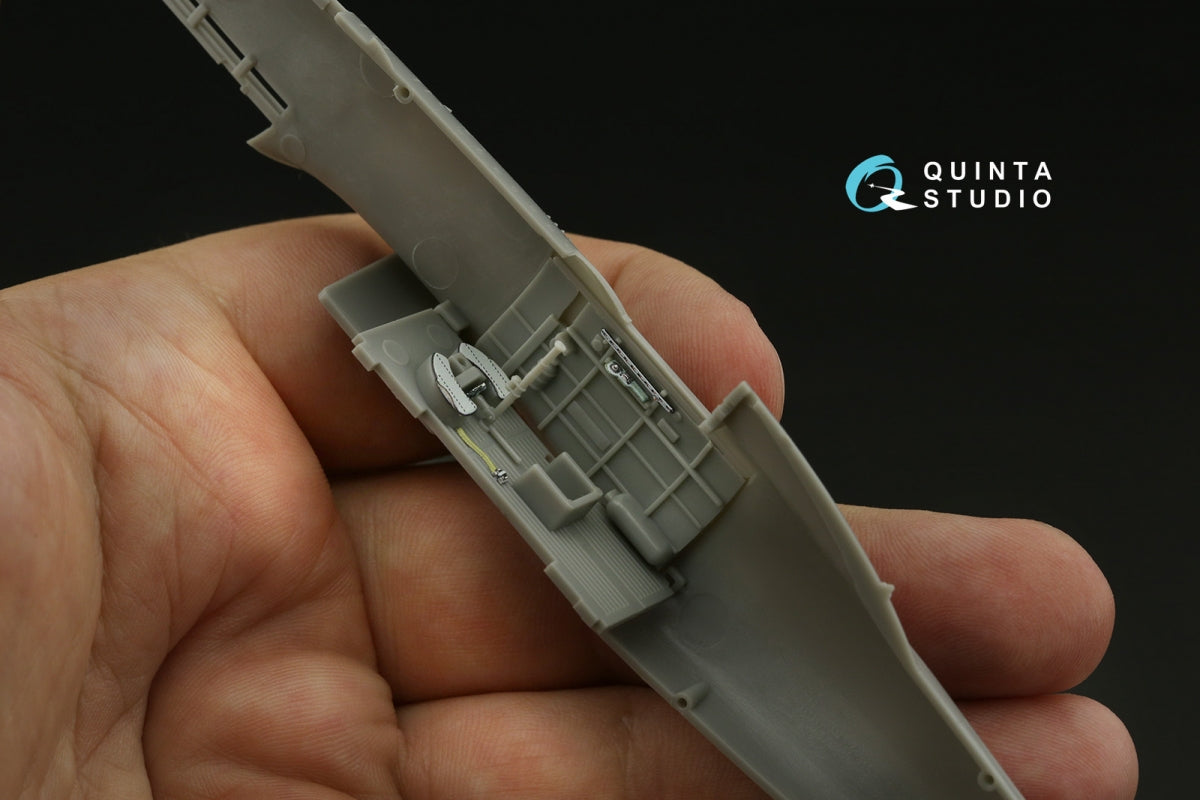 Quinta Studio QDS-48391 Macchi C.205 Veltro 3D-Printed &amp;amp; coloured Interior on decal paper (Hasegawa/Italeri) (Small version) 1/48 – imagen 7