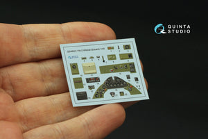 Quinta Studio QD48421 FM-2 Wildcat 3D-Printed &amp;amp; coloured Interior on decal paper (Eduard) 1/48 – imagen 3