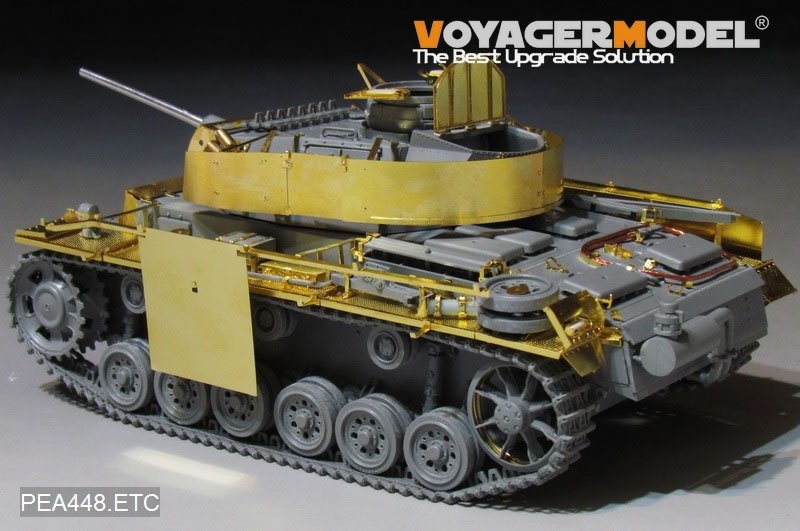 Voyager Model PEA448 WWII German Pz.Kpfw.III Ausf.M/N Additional Armour (For TAKOM) 1/35 – Bild 4