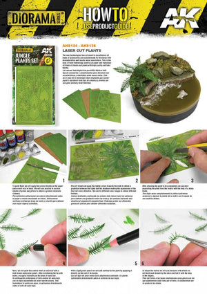AK Interactive AK8138 JUNGLE PLANTS SET 1/32 AND 1/35 – image 4