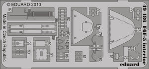 Eduard 49486 F6F-5 interior S. A. 1/48 Hobby Boss