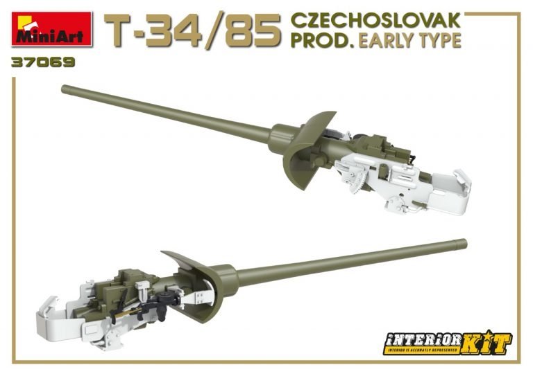 Miniart 37069 T-34/85 Production tchécoslovaque Type précoce 1/35 – image 12