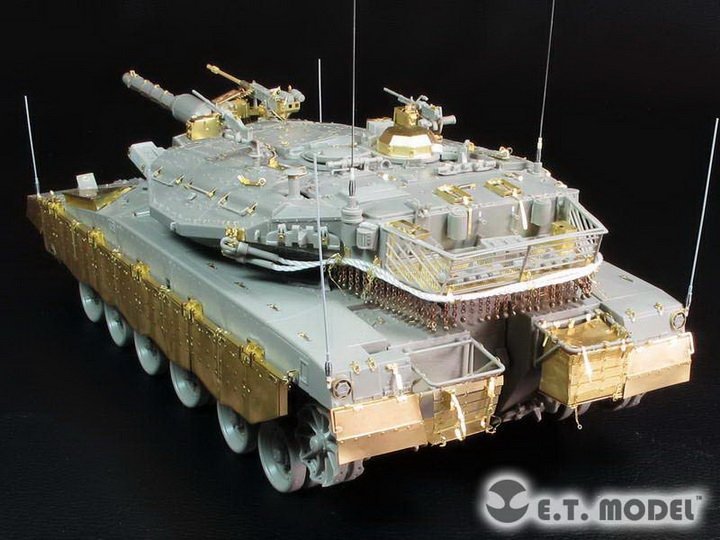E.T. Model E35-246 Israeli Merkava Mk.3D Late LIC MBT (For MENG TS-025) 1/35 – imagen 6