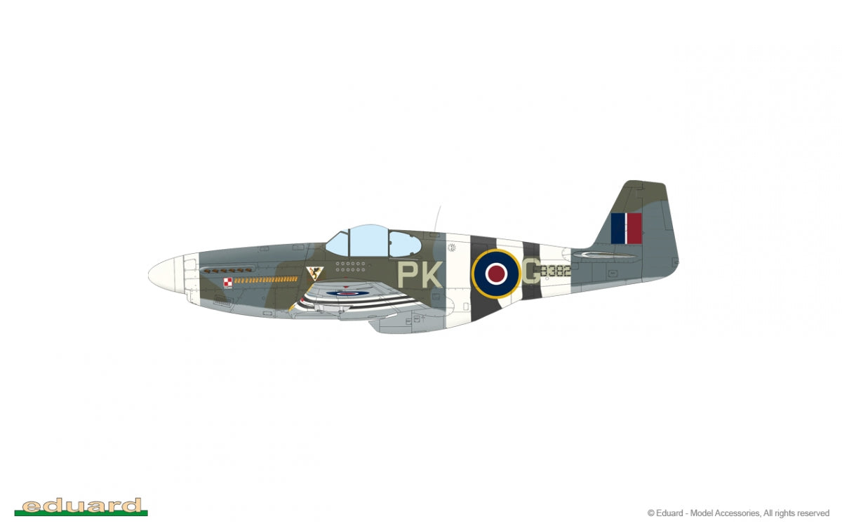 Eduard 11181 OVERLORD: D-DAY MUSTANGS / P-51B MUSTANG DUAL COMBO 1/48 – imagen 13