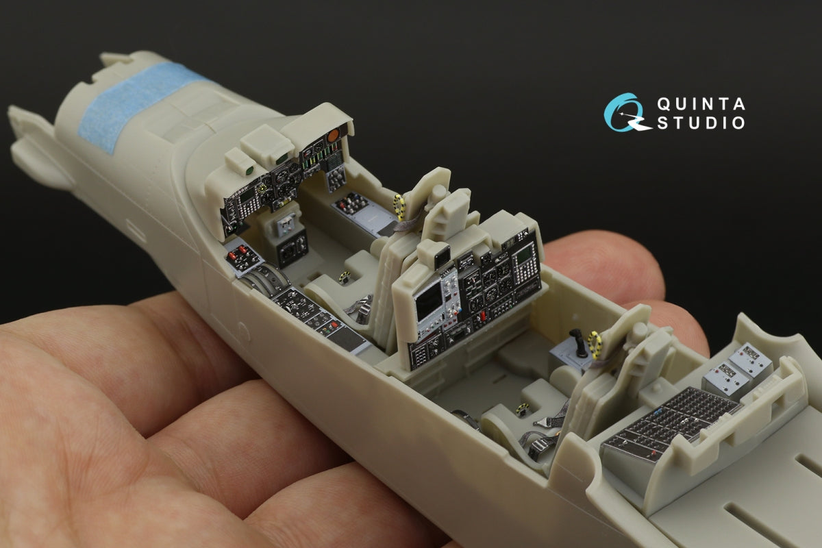 Quinta Studio QD32079 OV-10D 3D-Printed &amp;amp; coloured Interior on decal paper (KittyHawk) 1/32 – imagen 12