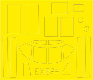 Eduard EX674 B-26B-50 Invader ICM 1/48