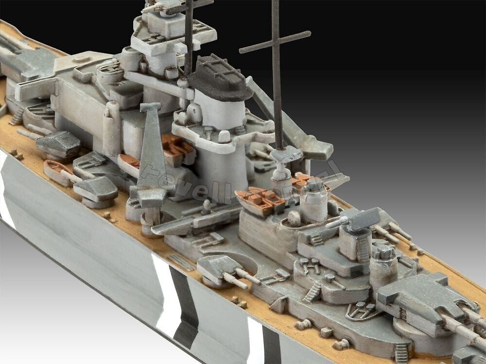 Revell 05637 Gift Set - The Legendary Bismarck 1/700 – immagine 4