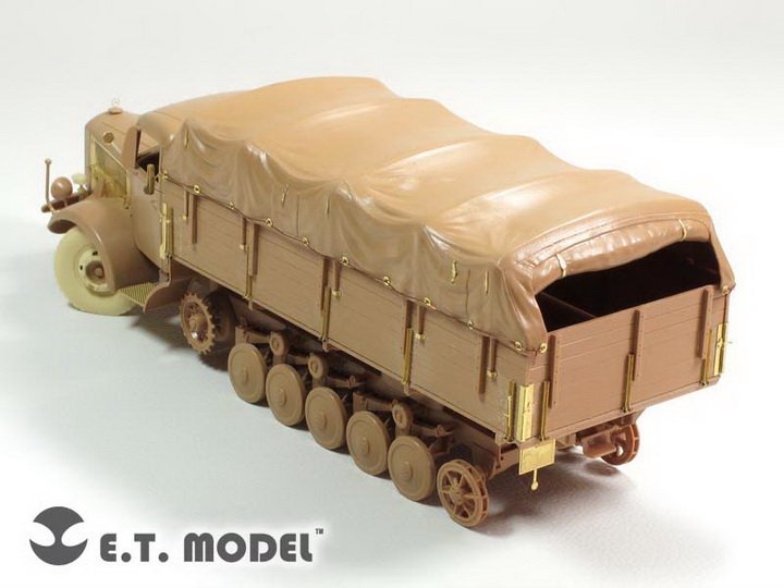 E.T. Model E35-135 WWII German Heavy Halftrack L 4500 R MAULTIER (For ZVEZDA 3603) 1/35 – imagen 3