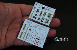 Quinta Studio QD32027 A6M5 (Nakajima prod.) 3D-Printed &amp;amp; coloured Interior on decal paper (for Tamiya kit) 1/32 – zdjęcie 2