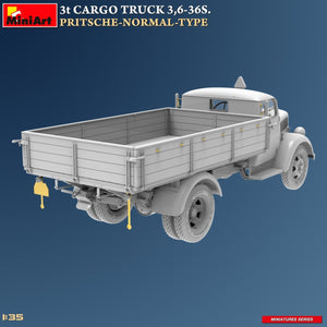 MiniArt 38079 3t CARGO TRUCK 3,6-36S. PRITSCHE-NORMAL-TYPE 1/35 – Bild 4