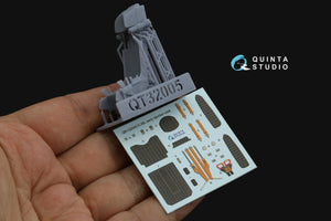 Quinta Studio QR+32040 K-36L (early) ejection seat (for Su-25 aircraft until 2007) (All kits) 1/32 – Bild 2