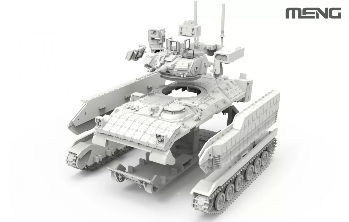 Meng Model 72-005 M2A3 Bradley w/ BUSK III 1/72 – imagen 4