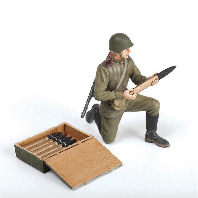 Zvezda 3671 Soviet 76mm Anti-Tank Gun Zis-3 w/CREW 1/35 – imagen 6
