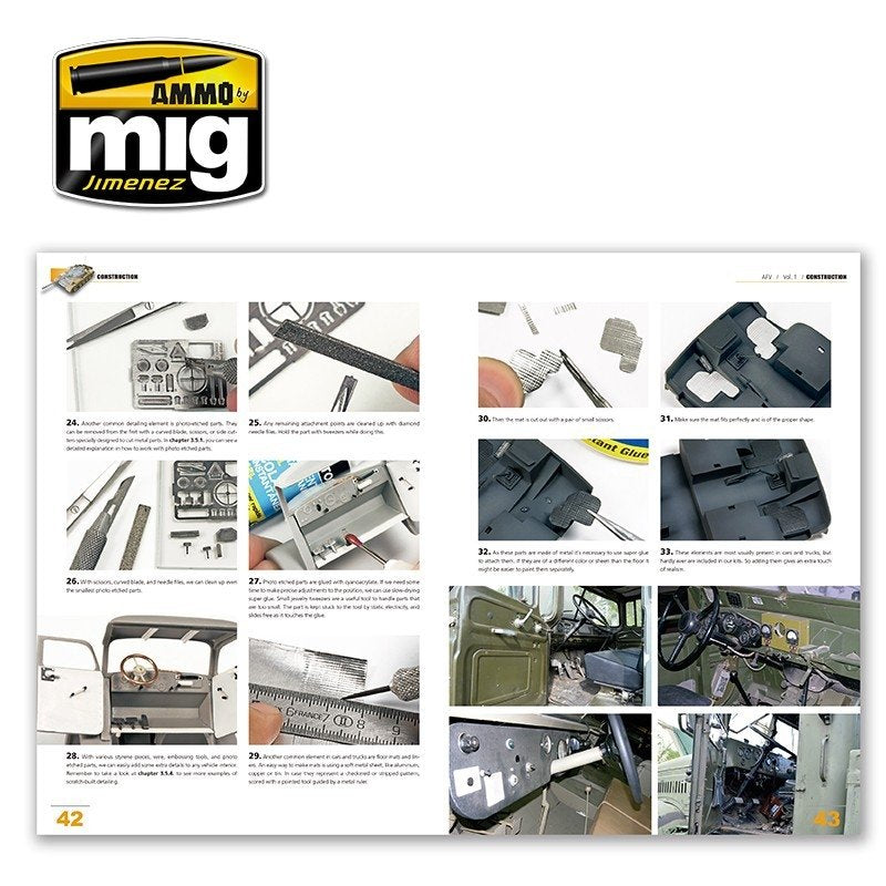 AMMO of Mig Jimenez 6150 ENCYCLOPEDIA OF ARMOUR MODELLING TECHNIQUES VOL. 1 – CONSTRUCTION (English) – Bild 4