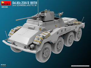 MiniArt 35431 Sd.Kfz.234/3 Avec 2cm Schwebelafette 38 1/35 – image 11