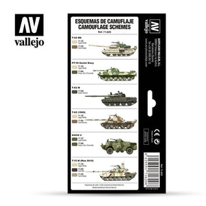 Vallejo 71620 Cold War &amp;amp; Modern Russian Desert Patterns 8x17ml – zdjęcie 2