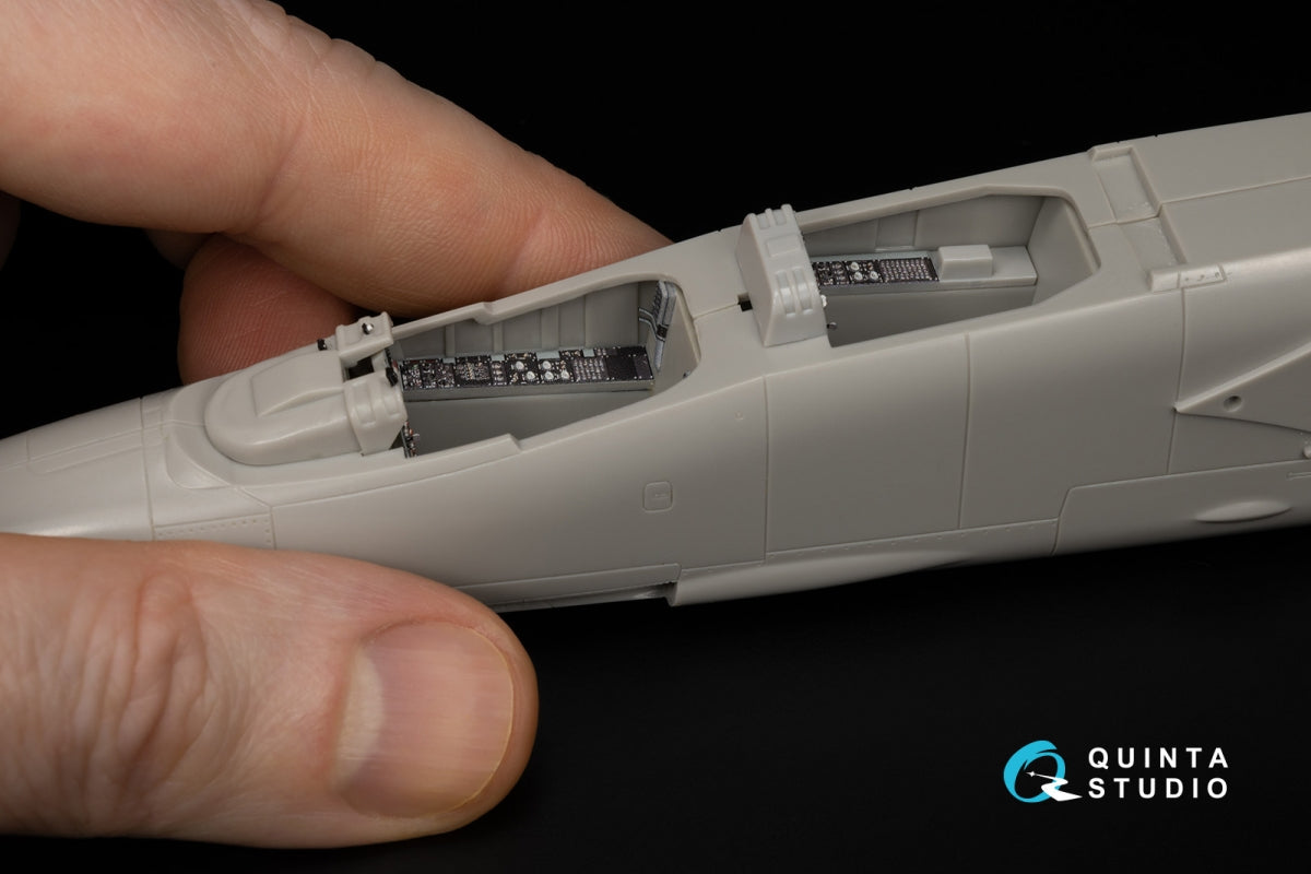 Quinta Studio QD48014 Mitsubishi T-2 3D-Printed coloured Interior on decal paper (Hasegawa) 1/48 – imagen 9