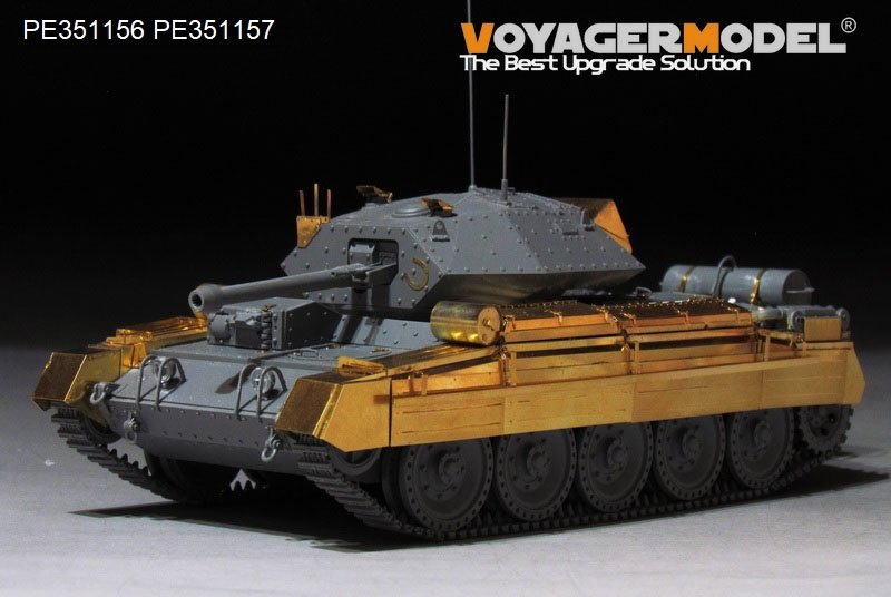 Voyager Model PE351157 WWII UK Crusader Mk.III tank Fenders (For Boder BT-012) 1/35 – immagine 2