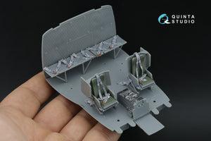 Quinta Studio QD35158 UH-1B 3D-Printed &amp;amp; coloured Interior on decal paper (Trumpeter) 1/35 – imagen 3