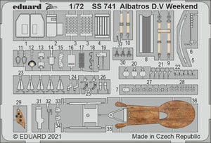 Eduard SS741 Albatros DV Week-end EDUARD 1/72
