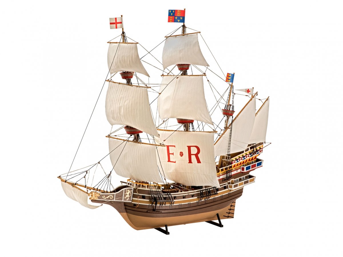 Revell 05429 English Man O&amp;#39;War 1/96 – immagine 2