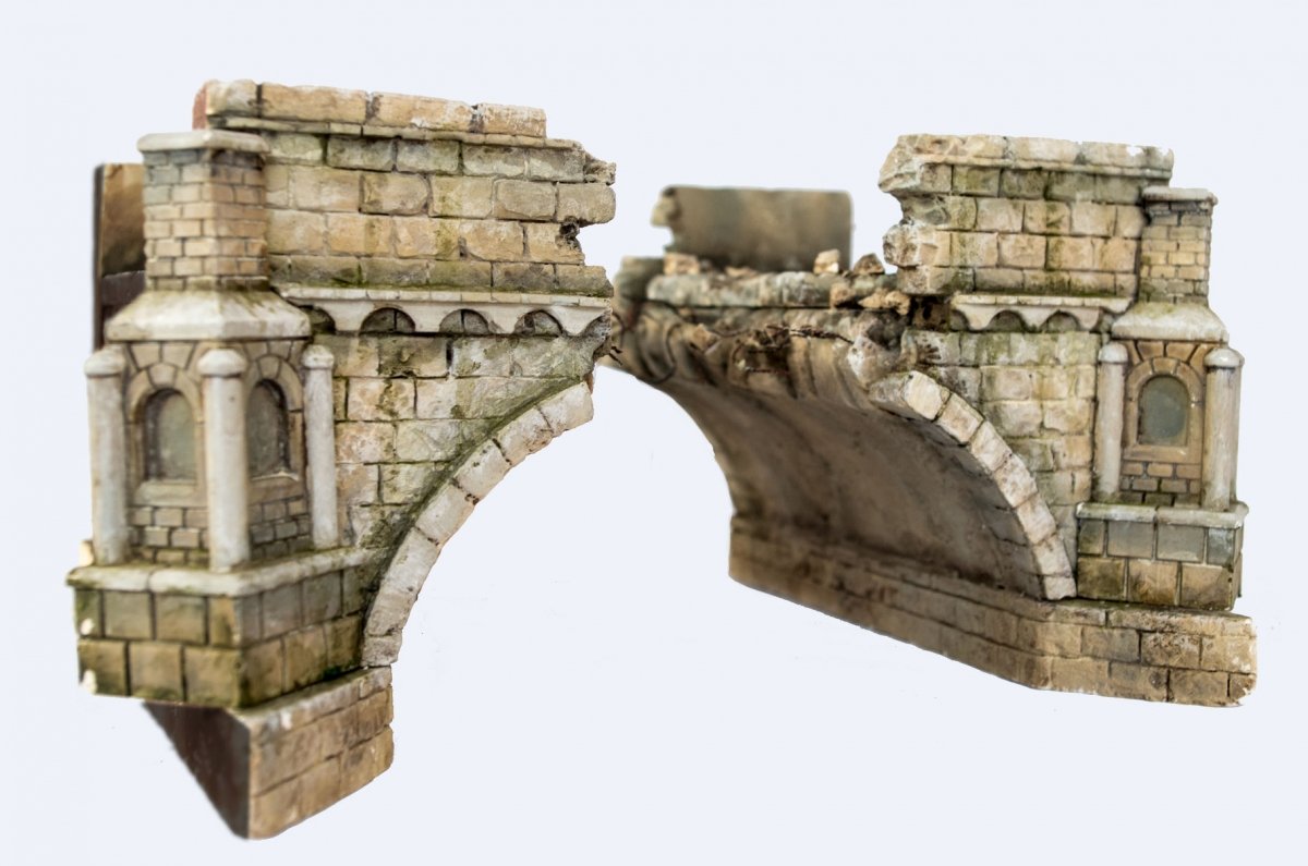 RT-Diorama 35014 Destroyed Stonebridge 1/35 – zdjęcie 2