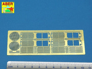 Aber 35G26 Grilles for german tank Standardpanzer E-75 or E-50 1/35 – Bild 2