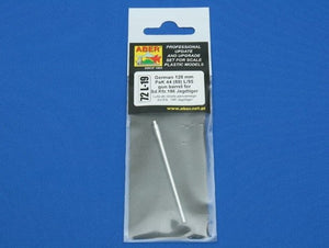 Aber 72L-19 Lufa 128mm PaK 44 (80) L/55 do działa pancernego Sd.Kfz.186 Jagdtiger / German 128mm PaK 44 (80) L/55 gun barrel for Sd.Kfz.186 Jagdtiger 1/72 – Bild 4