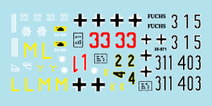 Star Decals 35-871 Panzerjager Marder IID 1/35 – immagine 3