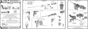 Master GM-35-070 Browning M2HB .50 cal (12.7mm) - with mount for M10 tank destroyer (cradle D70627 with small ammo box D68375) 1/35 – image 12