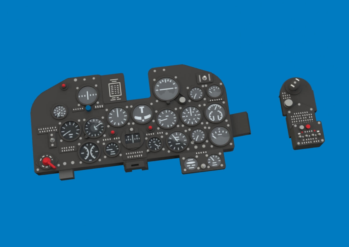 Eduard 644330 P-47D Razorback LööK for MINIART 1/48