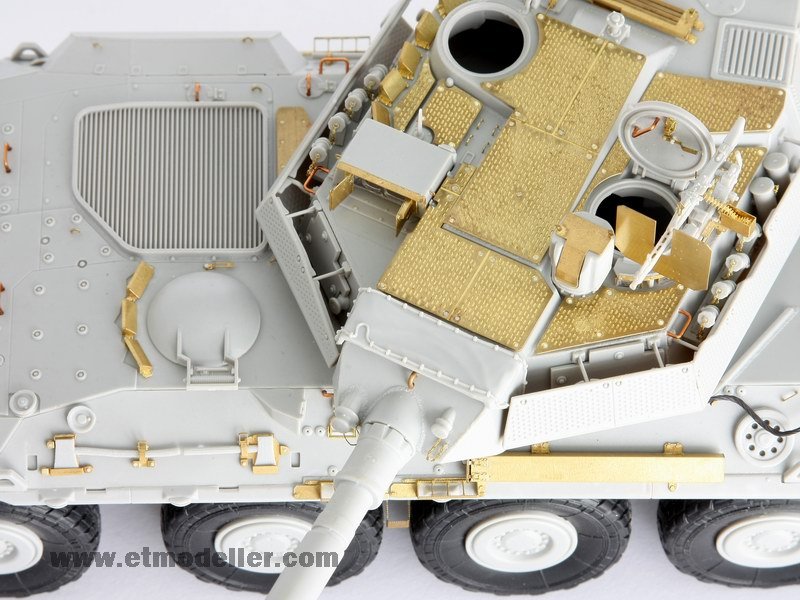 E.T. Model E35-003 Modern Spanish Army VRC-105 Centauro RCV (For TRUMPETER 00388) 1/35 – Bild 12