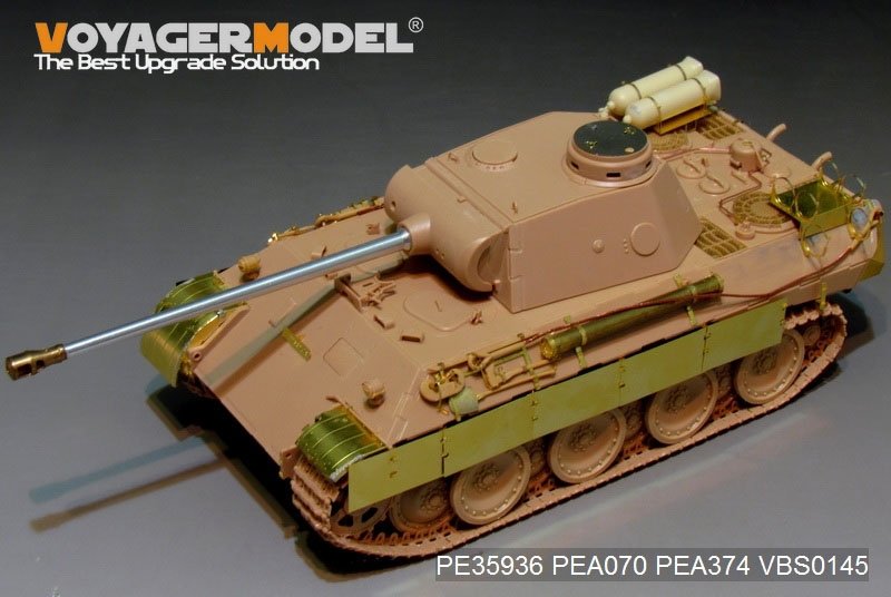 Voyager Model PE35936 WWII German Panther D w/&amp;quot;Stadtgas&amp;quot; Fuel Tanks Basic For MENG TS-038 1/35 – imagen 6
