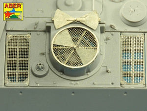 Aber 35G35 Grilles for Panther, Ausf.G; Jagdpanther, Ausf.G2 - Late Models for Takom 1/35 – zdjęcie 8
