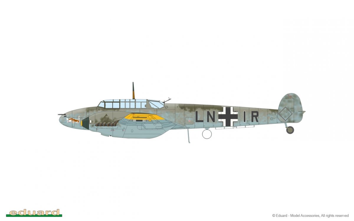 Eduard 8209 Bf 110C 1/48 – zdjęcie 19