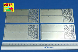 Aber 16006 Side fenders for Tiger I, Ausf.E 1/16 – imagen 2