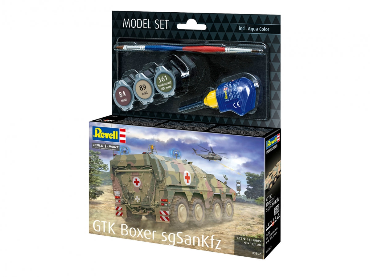 Revell 63362 GTK Boxer sgSanKfz Maquette Set 1 1/72 – image 5