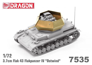 Dragon 7535 3.7cm FlaK 43 Flakpanzer IV &amp;quot;Ostwind&amp;quot; 1/72 – zdjęcie 6