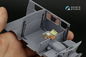 Quinta Studio QD35045 UAZ-3909 Intérieur imprimé en 3D et coloré sur papier décalque (Zvezda) 1/35 – image 9