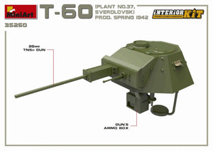 MiniArt 35260 T-60 PLANT N.37, SVERDLOVSK PROD. SPRING 1942. INTERIOR KIT 1/35 – Bild 15