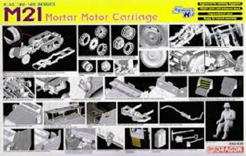 Dragon 6362 M21 Mortar Motor Carriage 1/35 – image 3