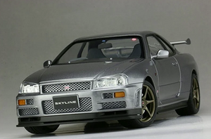 Fujimi 04666 Skyline GT-R V-specII Nur w/Nismo Front Aero Bumper BNR34 1/24 – imagen 2